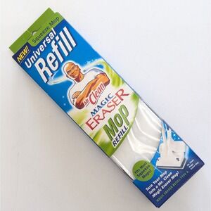 Mr. Clean Magic Eraser Universal Refill Head Fits Most Squeeze Mops 2007 NOS